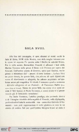 Sala XVIII
