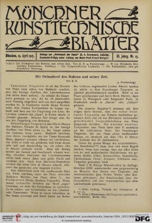 Nr. 15 (19. April 1915)