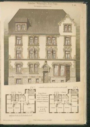 Doppelhaus in Stuttgart-Ostheim