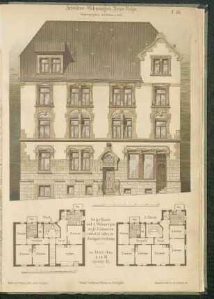 Doppelhaus in Stuttgart-Ostheim