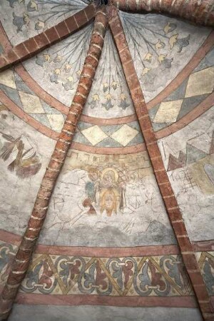 Szenen aus dem Leben der Heiligen Veronika, Nikolaus und Katharina — Szenen aus dem Leben der Heiligen Veronika — Szene aus dem Leben der Heiligen Veronika