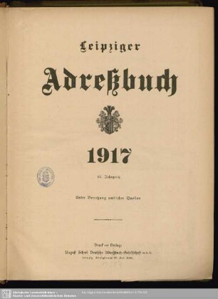 96.1917: Leipziger Adreß-Buch