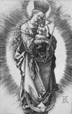 Maria auf der Mondsichel