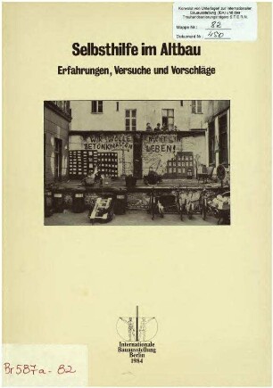 Dokumentations-Broschüre: Selbsthilfe im Altbau