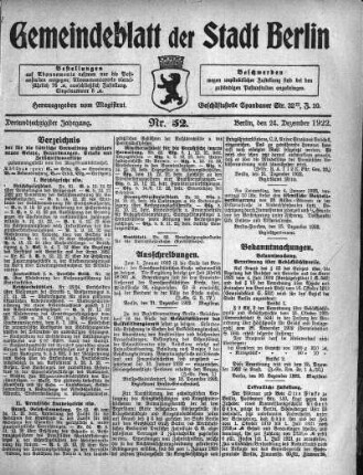 1922,52: Nr. 52, 24. Dezember 1922