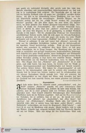 28: [Modern und unmodern?] : Gegenantwort