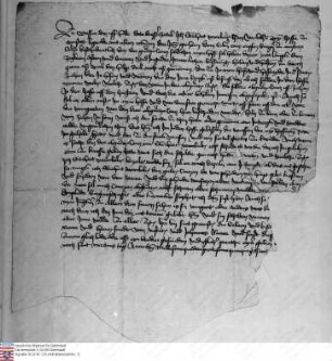 Eberhard Wambold verleiht seinen Hof zu Umstadt auf drei Jahre dem Bürger Rupfer zu Umstadt
