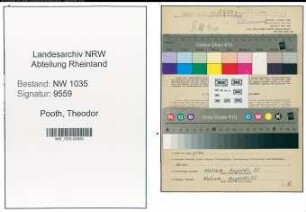 Entnazifizierung Theodor Pooth , geb. 01.01.1919 (Foerdermaschinist)