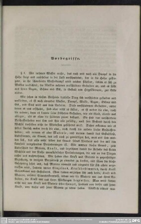 Vorbegriffe
