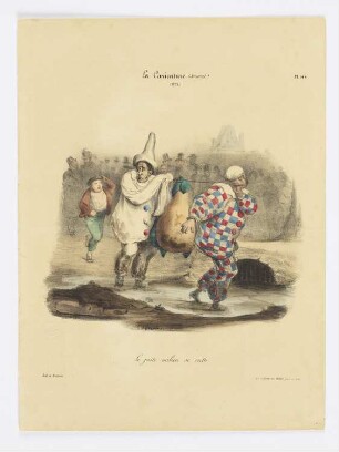 Le Juste milieu se crotte, erschienen in: "La Caricature", N°. 71