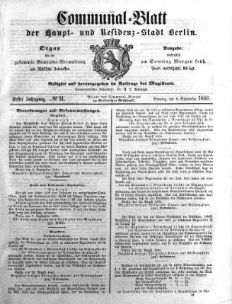 1860,11: No. 11, 9. September 1860