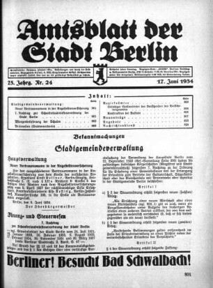 1934,24: Nr. 24, 17. Juni 1934