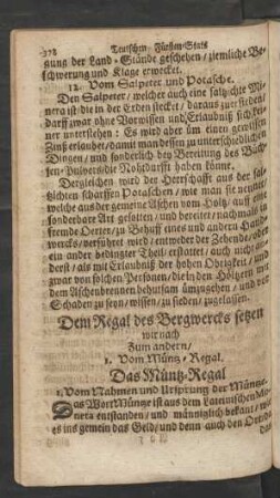 Das Müntz-Regal.