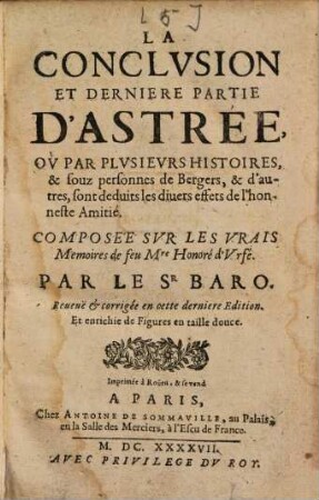 L' astrée, 5. La Conclusion Et Derniere Partie