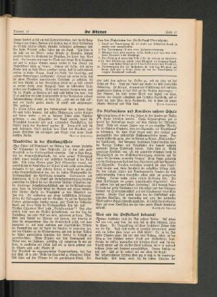 Wandbilder in der Siedlungsschule