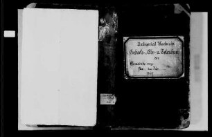 Karlsruhe, evangelische Gemeinde: Standesbuch 1867