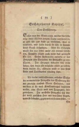 Sechszehntes Kapitel. Eine Entführung.