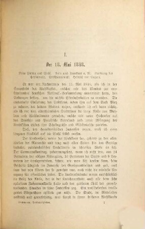 Denkwürdigkeiten aus dem ersten deutschen Parlament