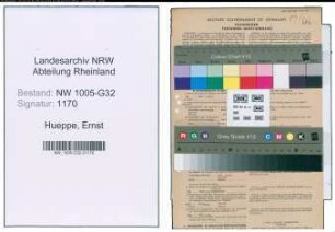 Entnazifizierung Ernst Hueppe , geb. 03.05.1906 (Musiklehrer)