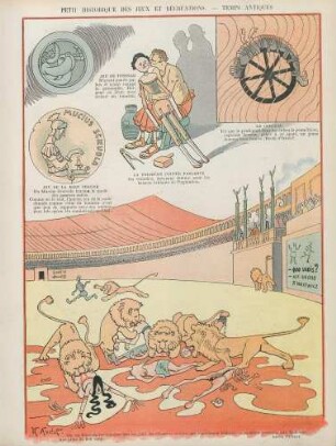 Petit historique des jeux et récréations. - Temps antiques