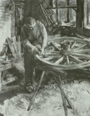 Illustration zu "Alte Stellmacherei"
