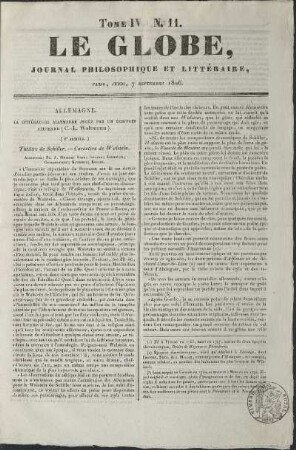 1826, 11: Heft