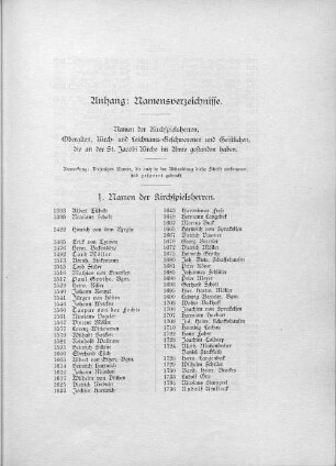 Anhang: Namensverzeichnisse.
