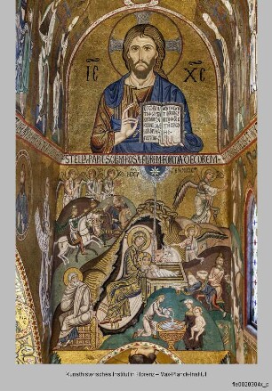 Bildprogramm des Palazzo dei Normanni : Geburt Christi