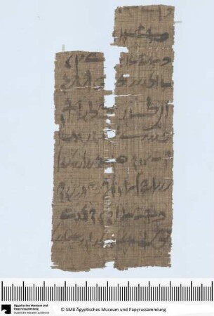 Demotischer Papyrus, Hochformatbrief