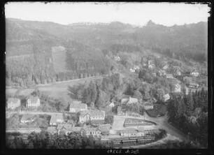 Oybin. Blick nach dem Scharfenstein
