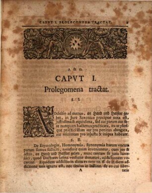 Commentatio iuris germanico-saxonici de addictione ad manus seu Von der Gebung an die Hand und Halfter : ex historia et antiquitatibus eruta nec non observationibus practicis et indice instructa