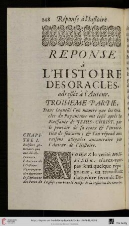Troisième partie