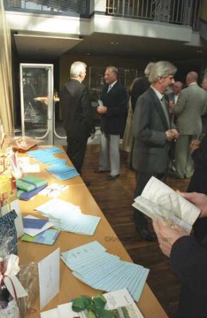 25-jähriges Dienstjubiläum von Johannes Spallek: Foyer