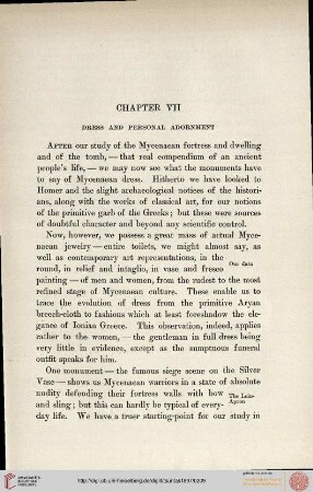 Chapter VII: Dress and Personal Adornment