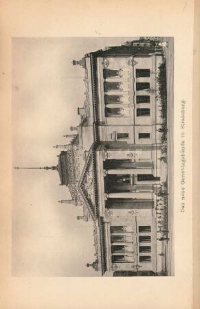 Foto:Das neue Gerichtsgebäude in Strassburg.