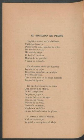 El soldado de plomo