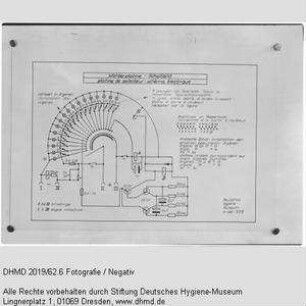 Technischer Plan - "Wählerplatine Schaltbild platibe de selecteur schéma électrique"