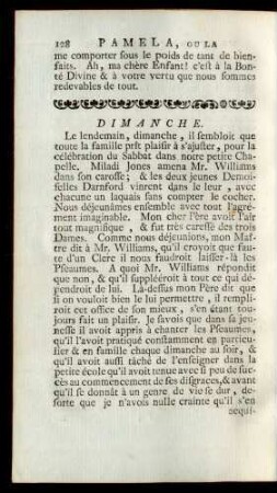 Dimanche.