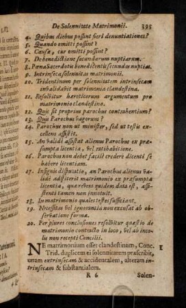 395-406, Ne matrimonium esset clandestinum, Cons. Trid. ...