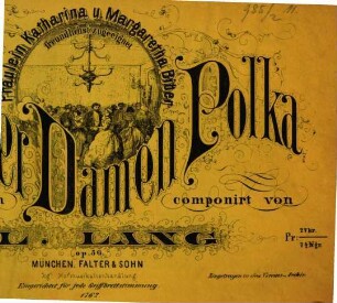 Berliner Damen-Polka : für 1 oder 2 Zithern ; op. 56