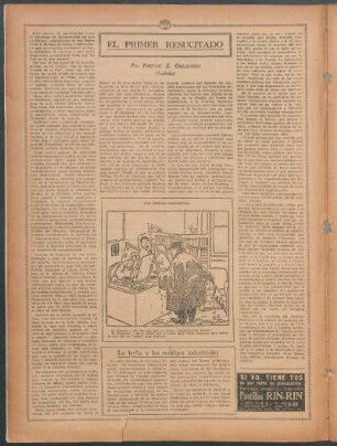 El primer resucitado : (Tradición)