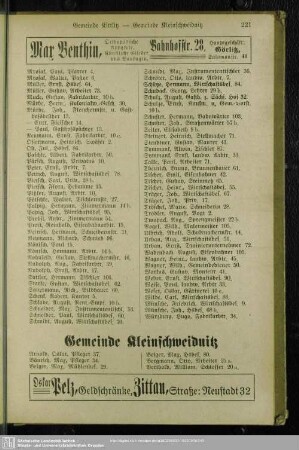 Gemeinde Kleinschweidnitz