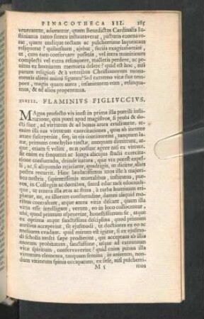 XLVIII. Flaminius Figliuccius.