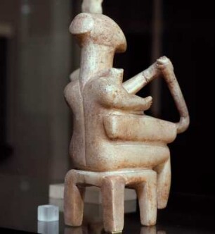Karlsruhe. Badisches Landesmuseum. Harfenspieler