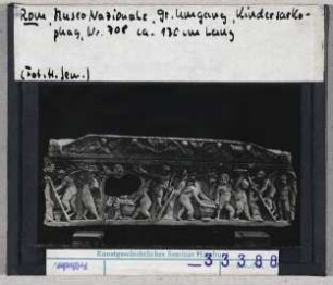 Rom, Museo Nazionale: Kindersarkophag