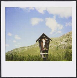 Bildstock auf der Alm Galtür