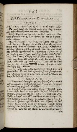 First Epistle to the Corinthians