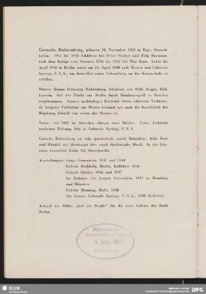 [Biografie Cornelis Ruthenberg]