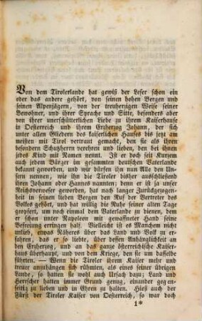 Allgemeine deutsche Volks-Bibliothek. 3,4, Die Landstürmer in Tirol : Eine Erzählung für das Volk