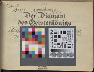 Der Diamant des Geisterkönigs : Zauberspiel in 2 Aufzügen
